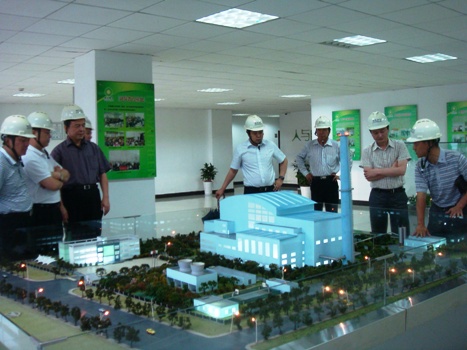 广东省惠州市惠阳区、江苏省句容市向导组织考察海宁项目