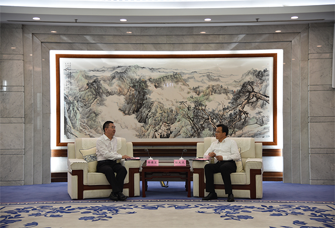 asiagame集团董事长乔德卫拜会济南市政府向导